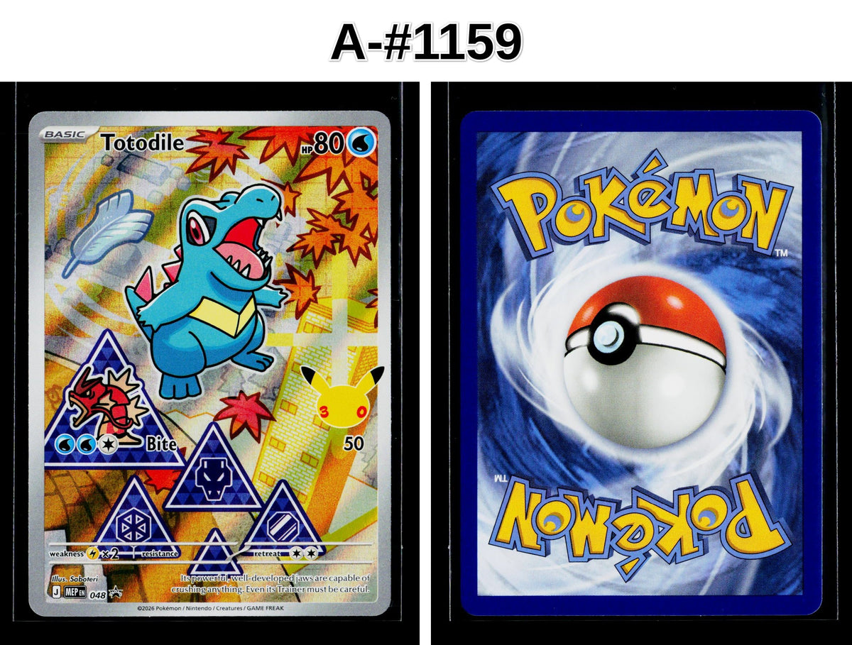 Front + Back scan | Near Mint / A-#1159 / Holofoil