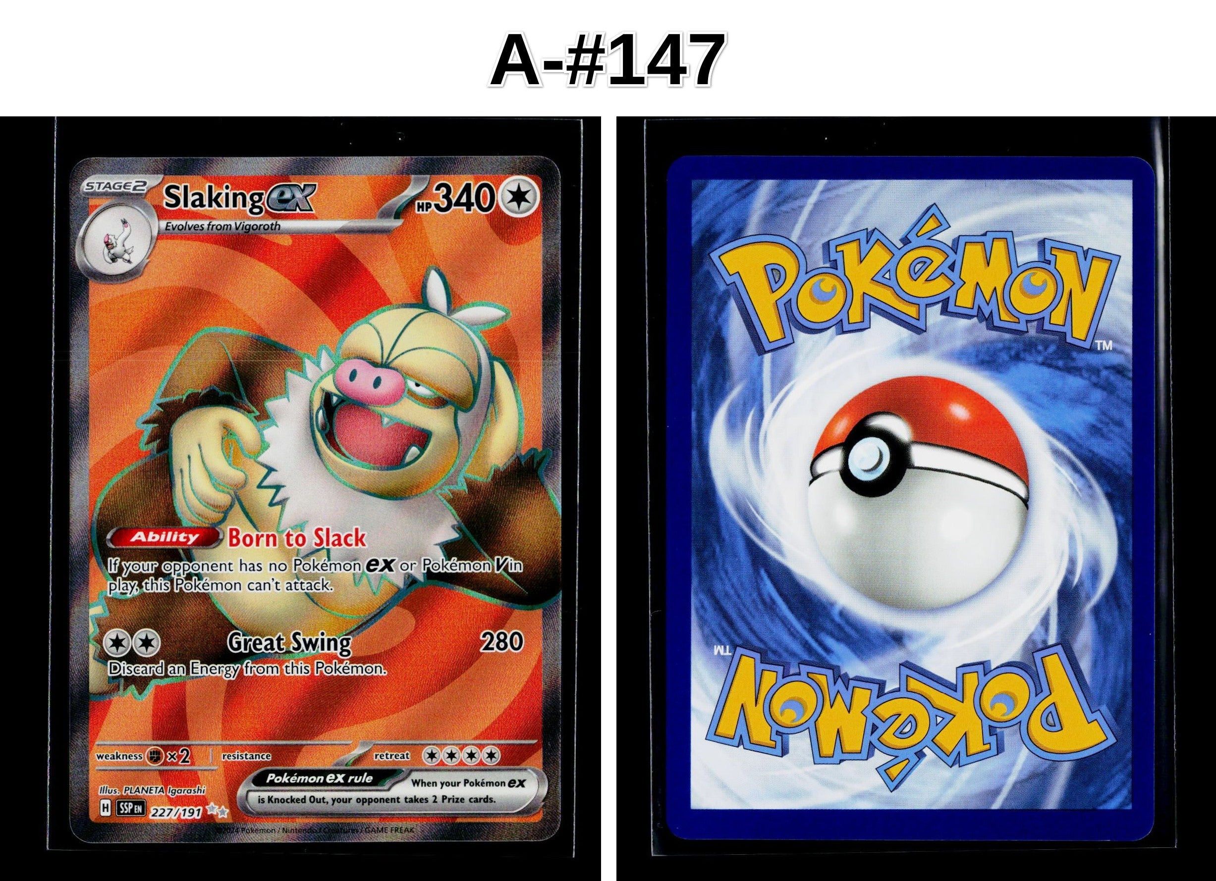 Front + Back scan