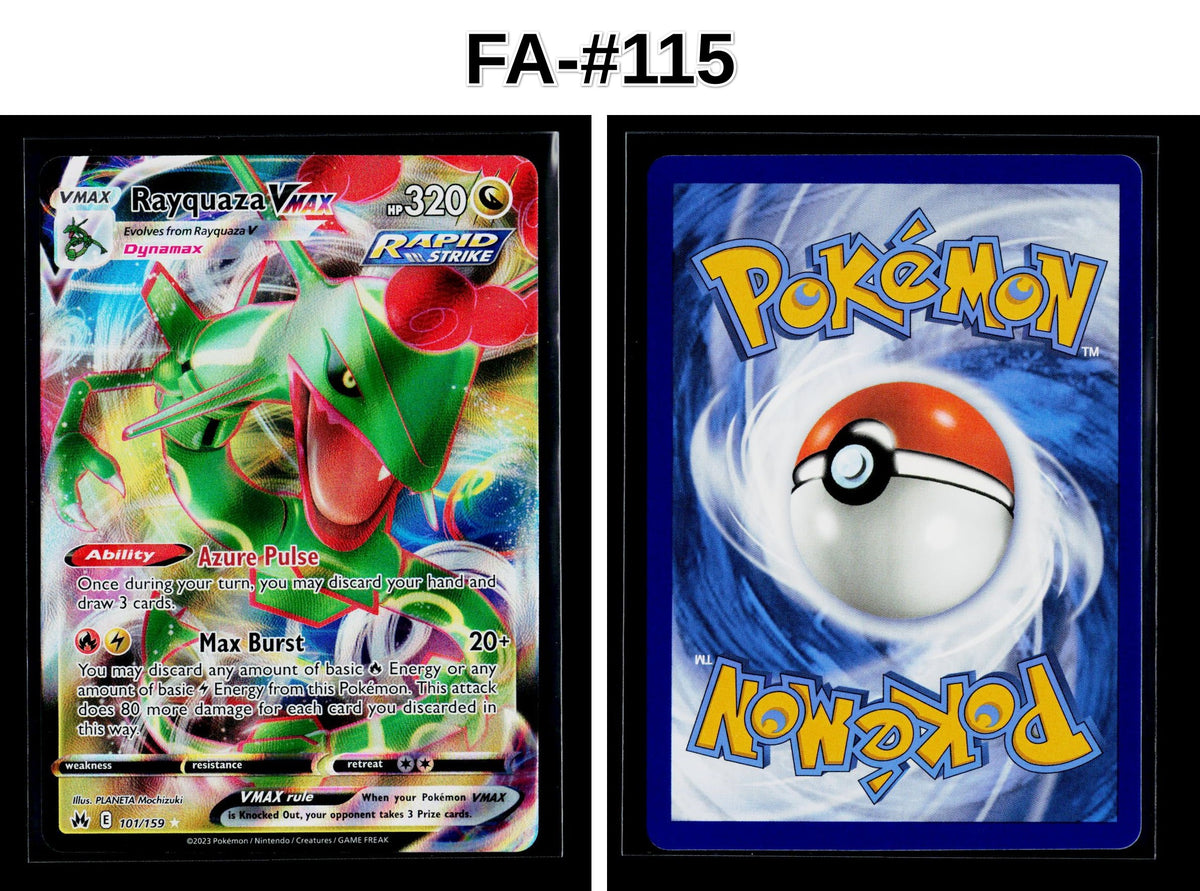 Front + Back scan | Near Mint / FA-#115 / Holofoil