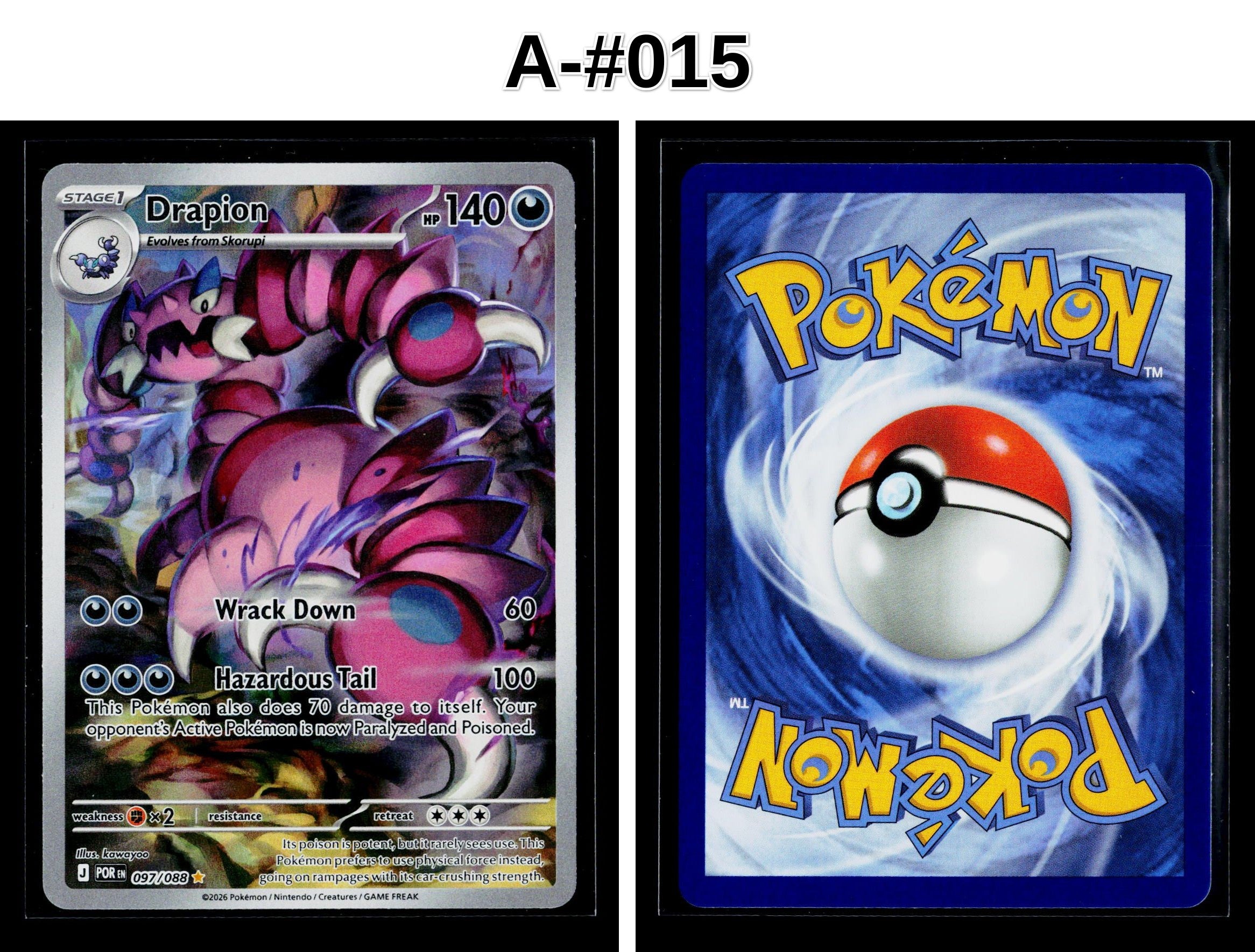 Front + Back scan