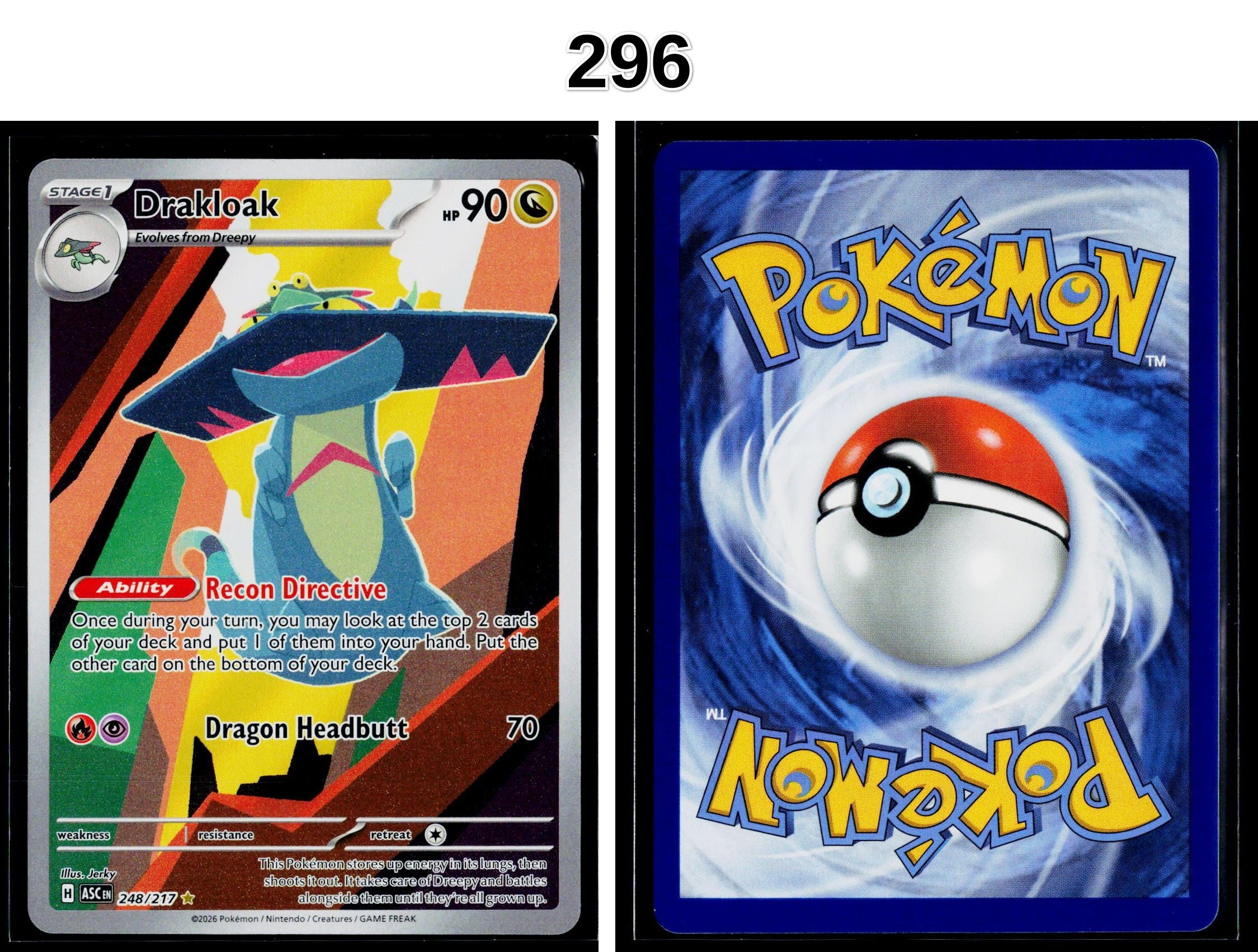 Front + Back scan