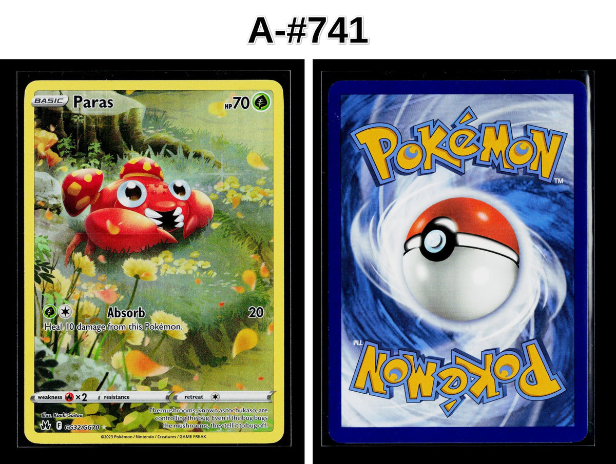 Front + Back scan | Near Mint / A-#741 / Holofoil