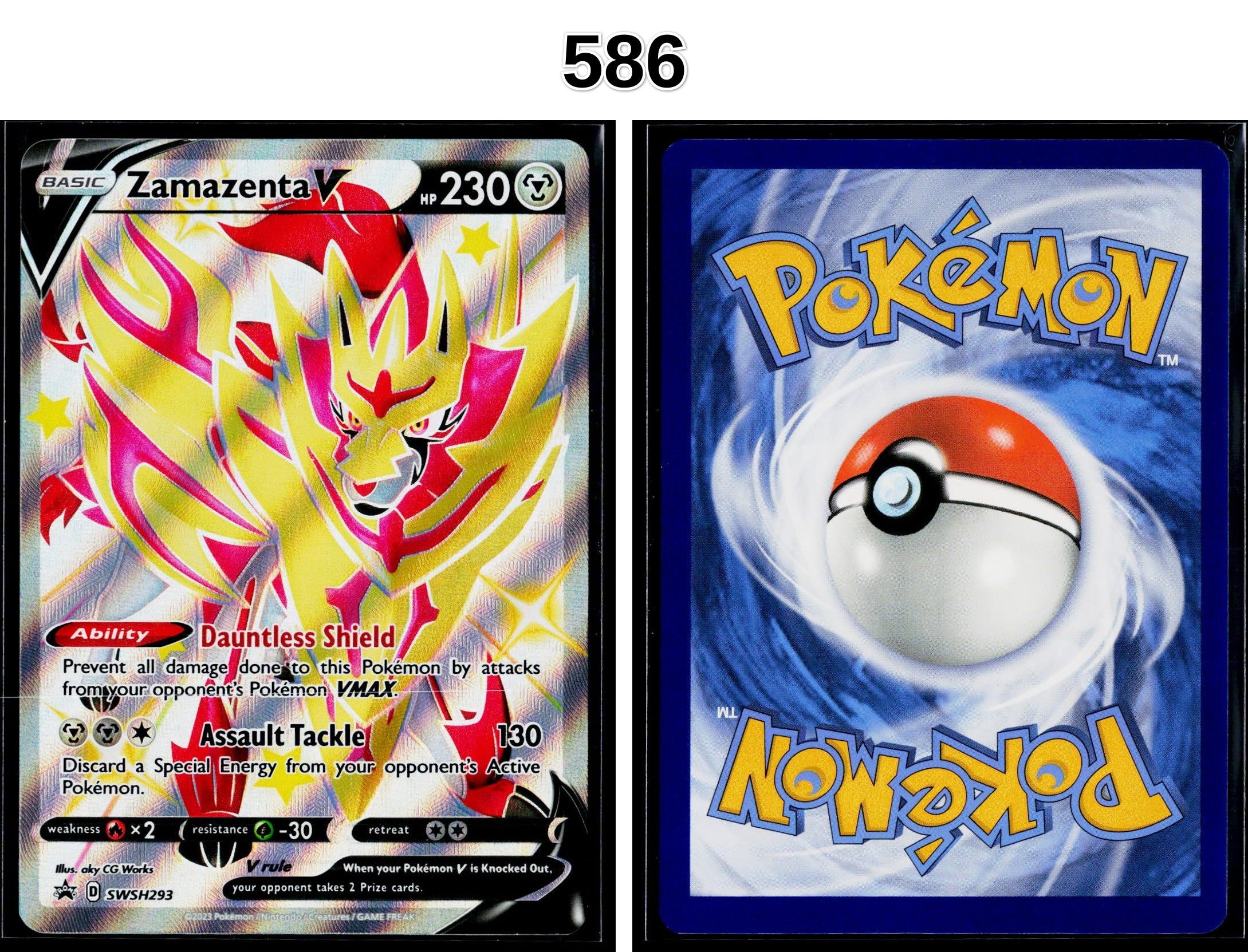 Front + Back scan