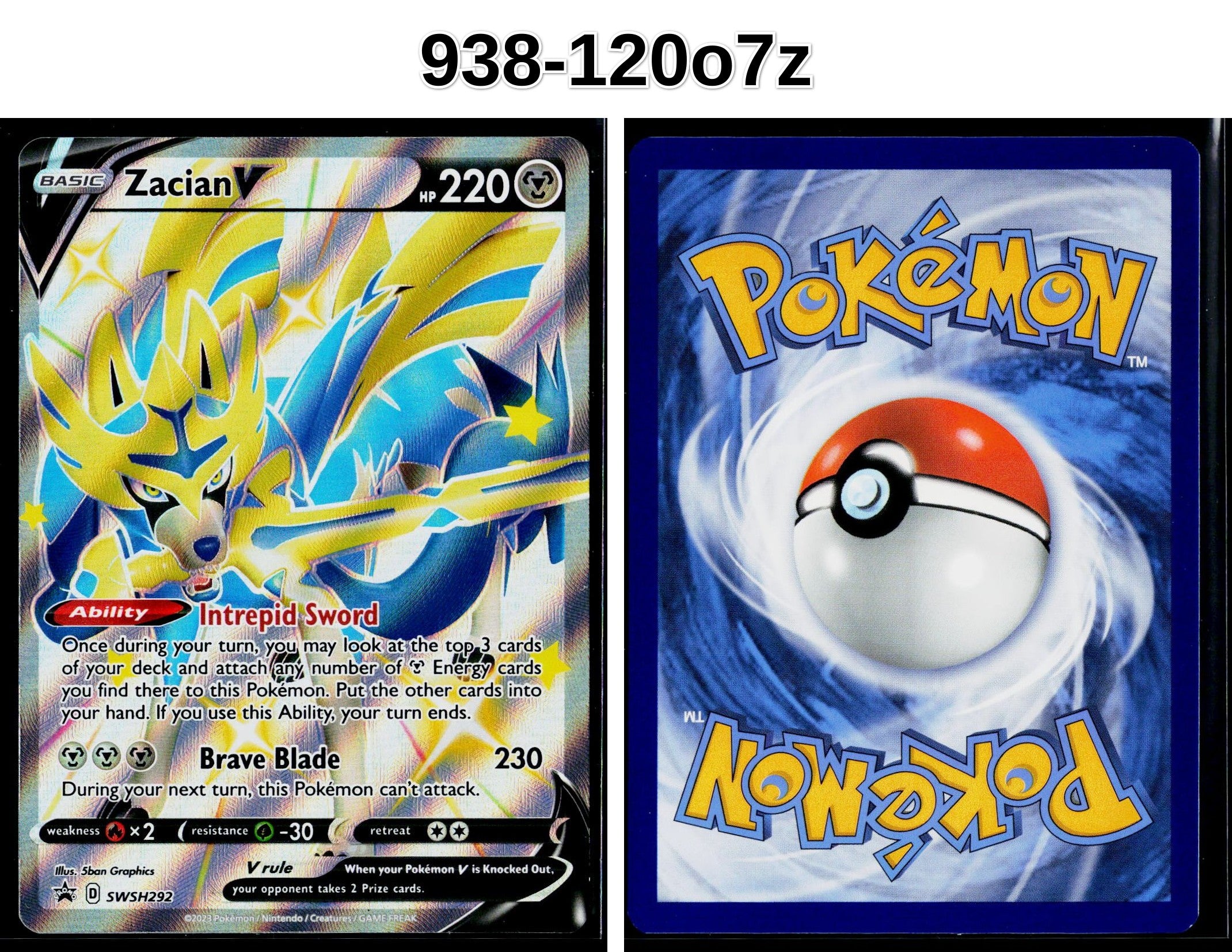 Front + Back scan