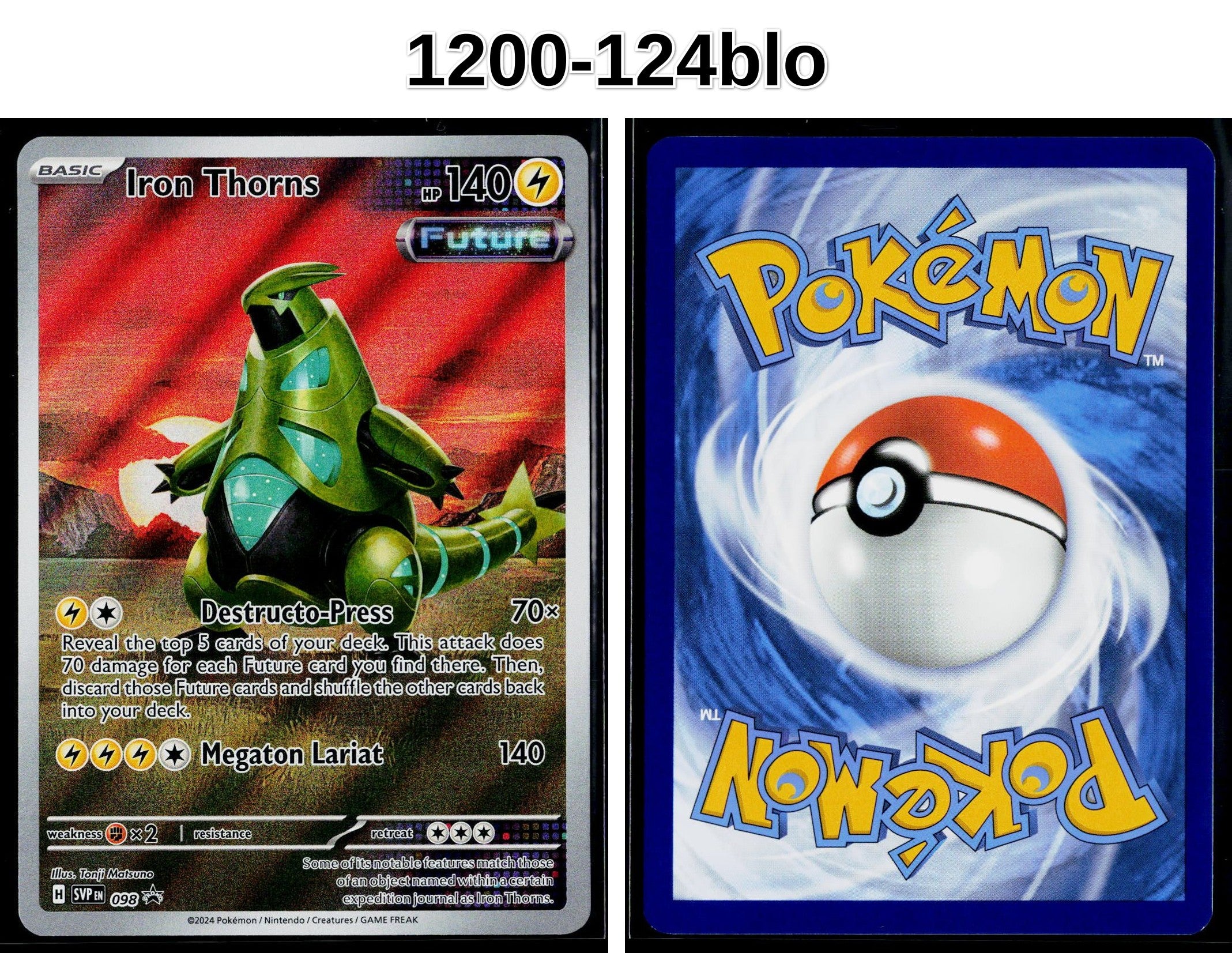 Front + Back scan