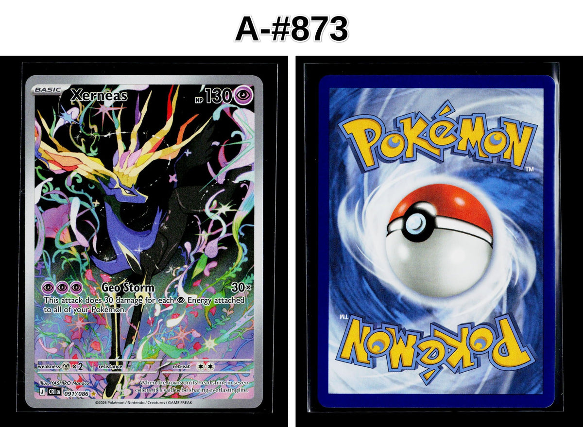 Front + Back scan | Near Mint / A-#873 / Holofoil