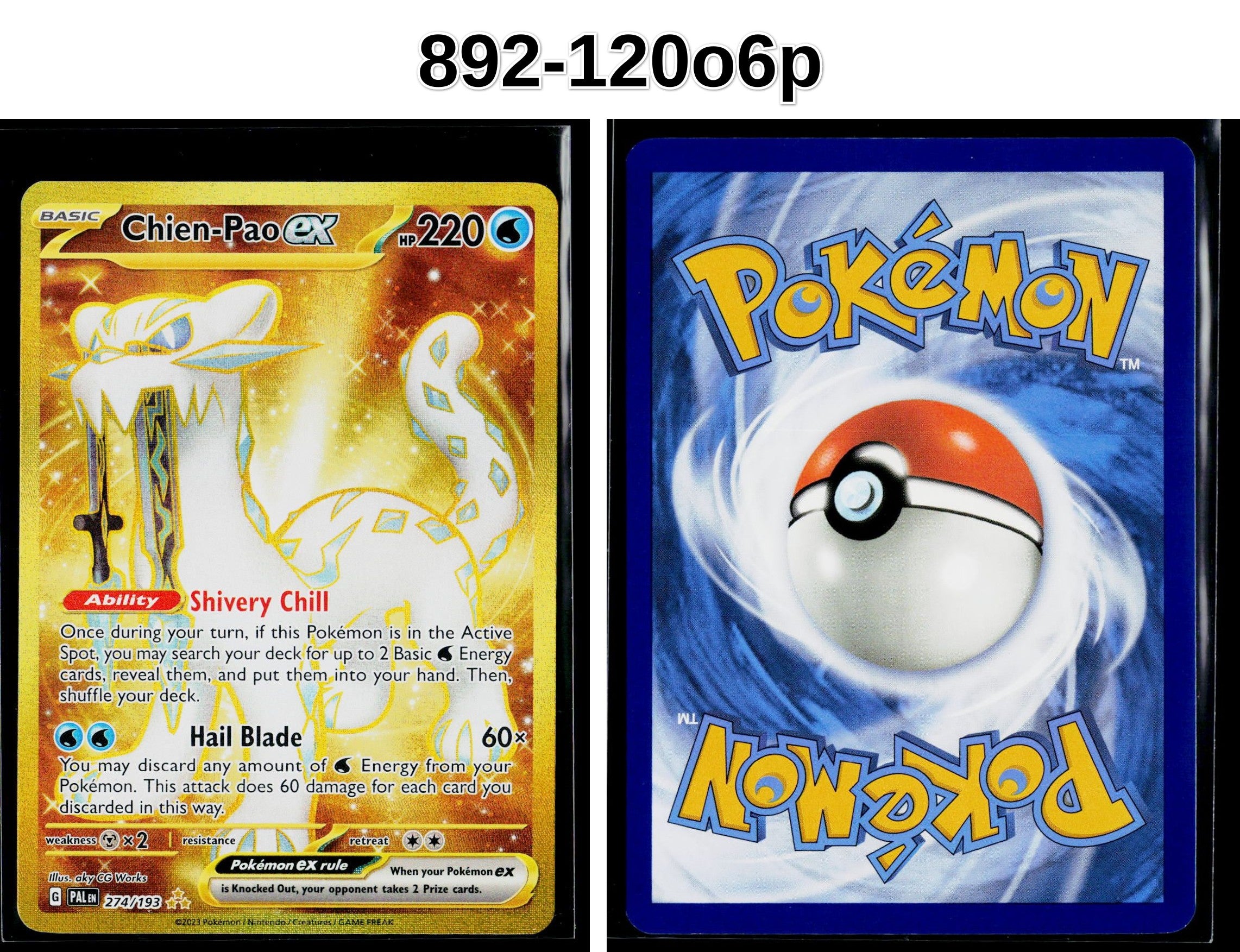 Front + Back scan
