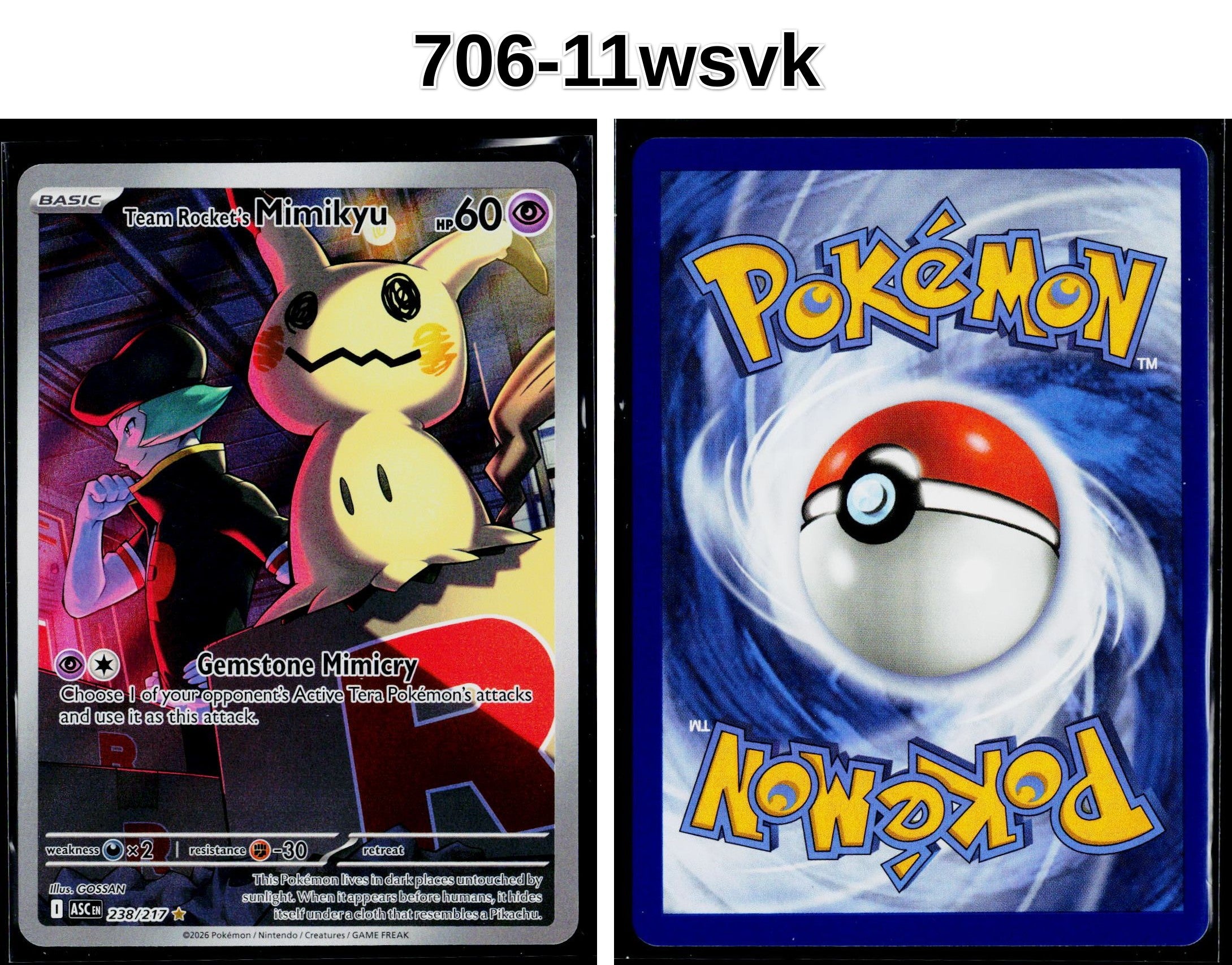 Front + Back scan