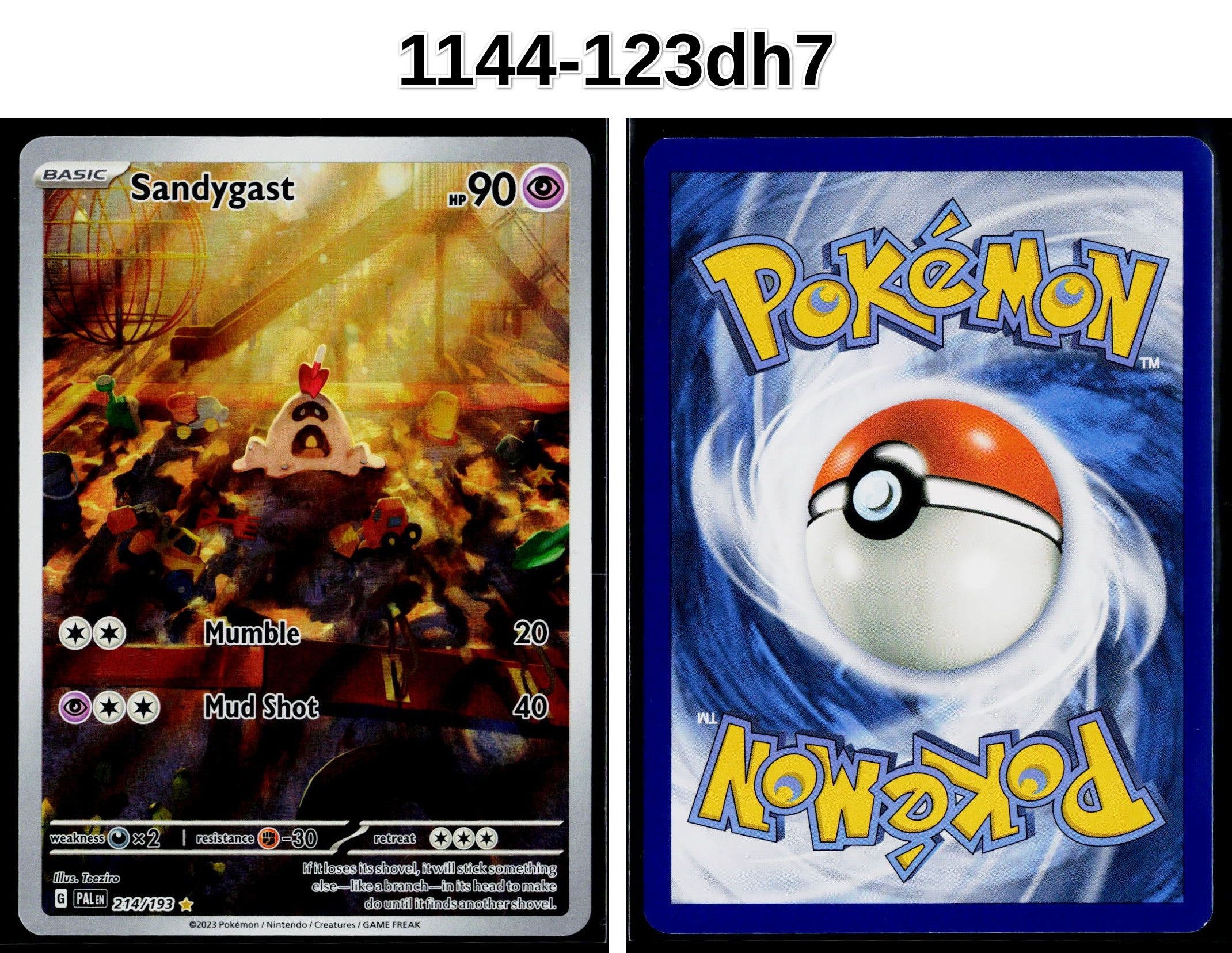 Front + Back scan