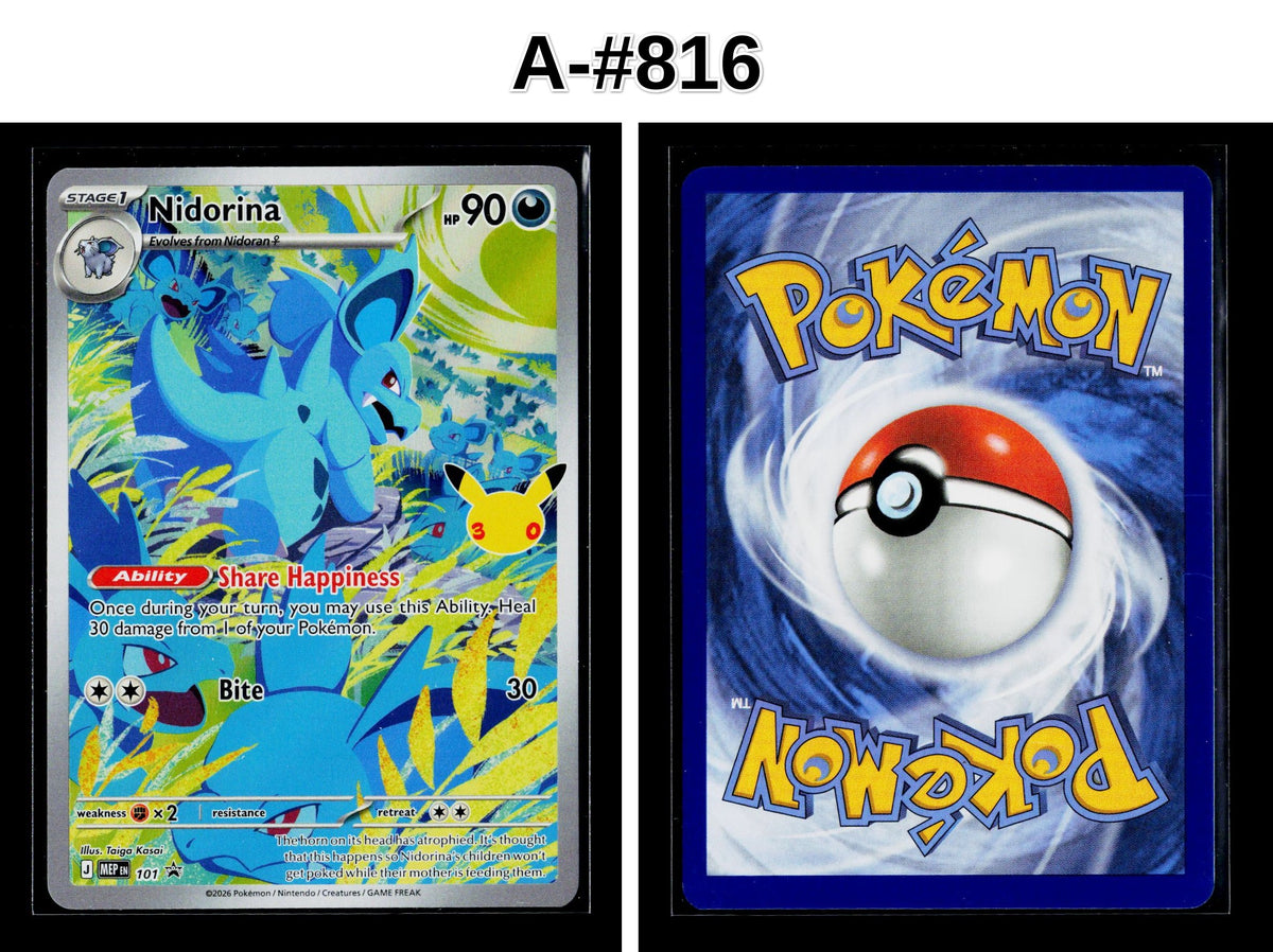 Front + Back scan | Near Mint / A-#816 / Holofoil