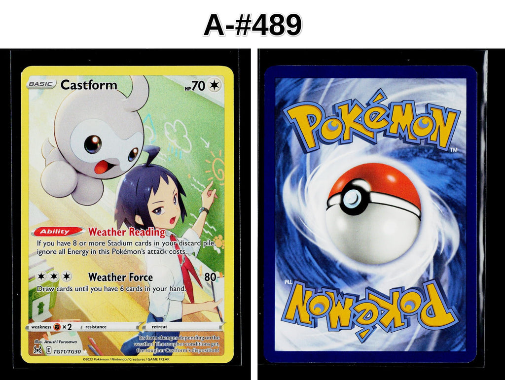Front + Back scan