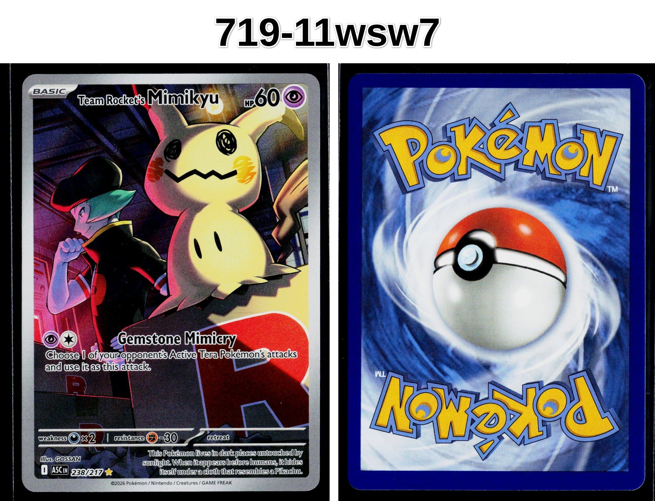 Front + Back scan