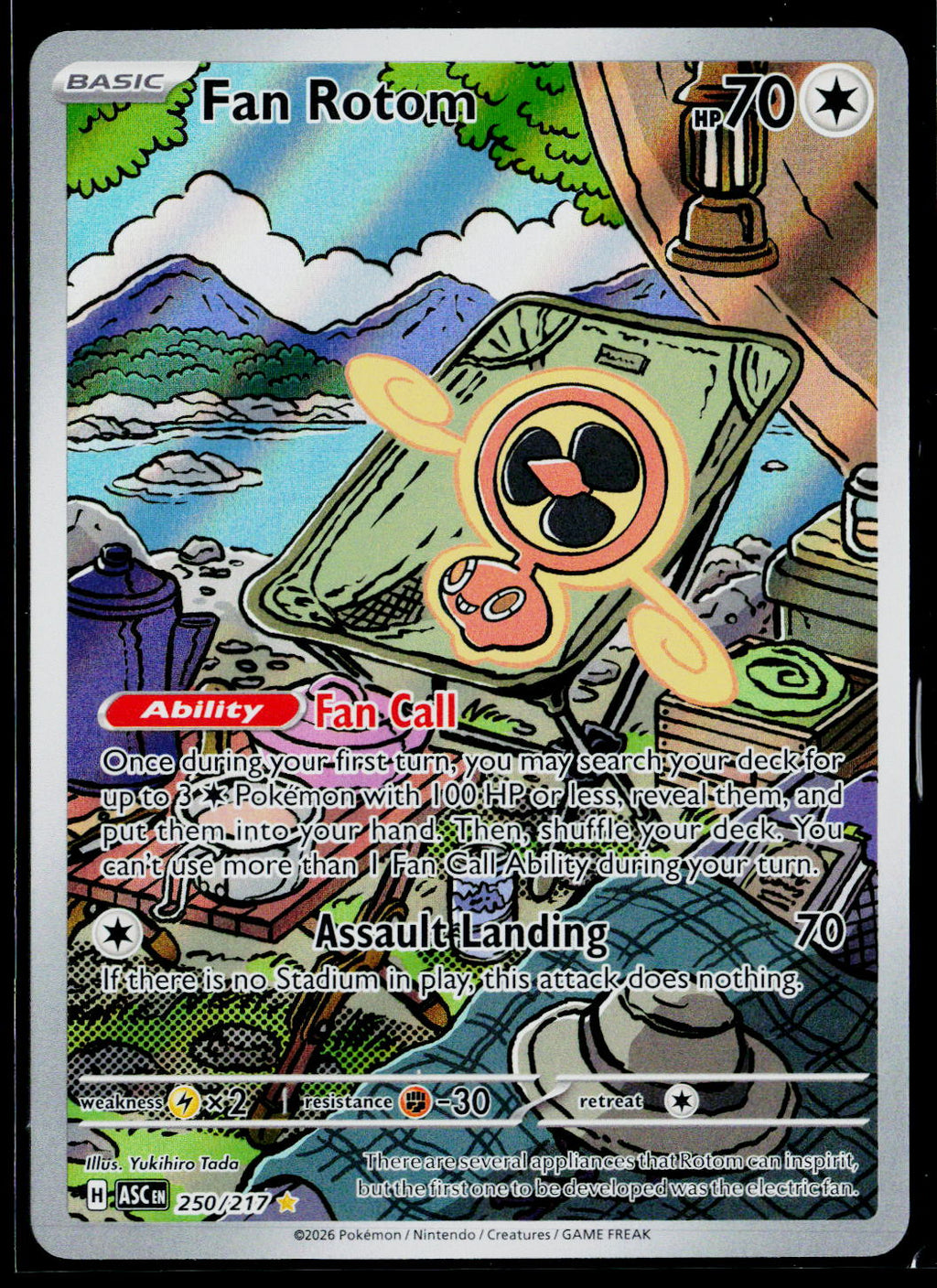 Fan Rotom - 250/217