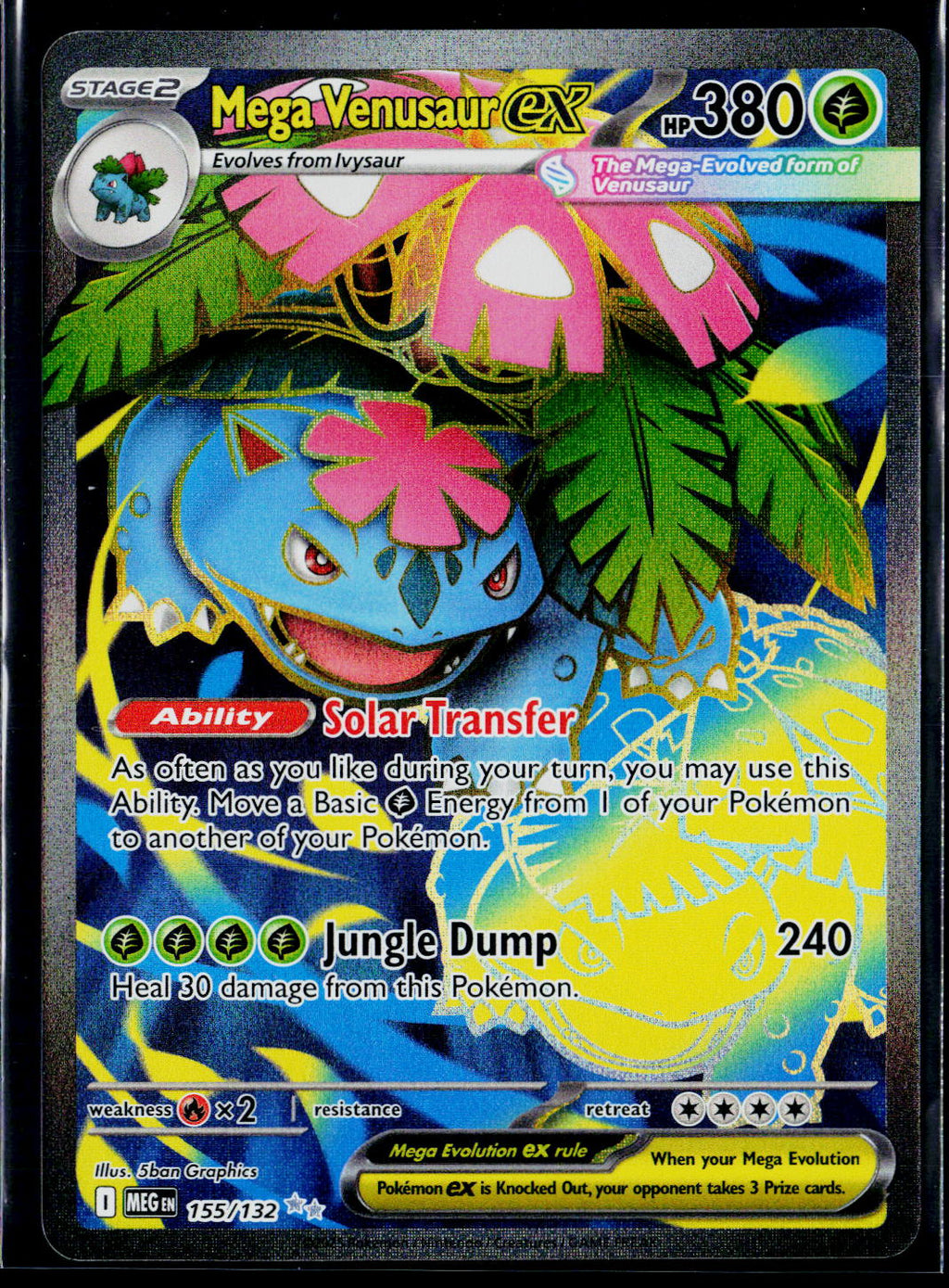 Mega Venusaur ex - 155/132