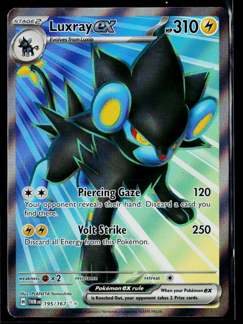 Luxray ex - 195/167