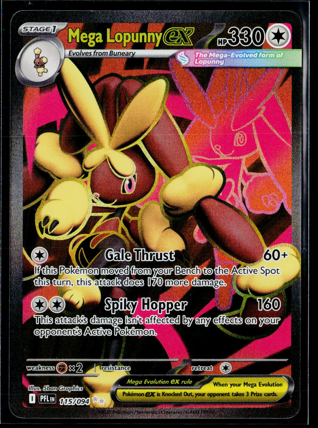 Mega Lopunny ex - 115/094