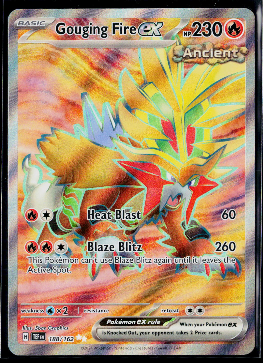 Gouging Fire ex - 188/162