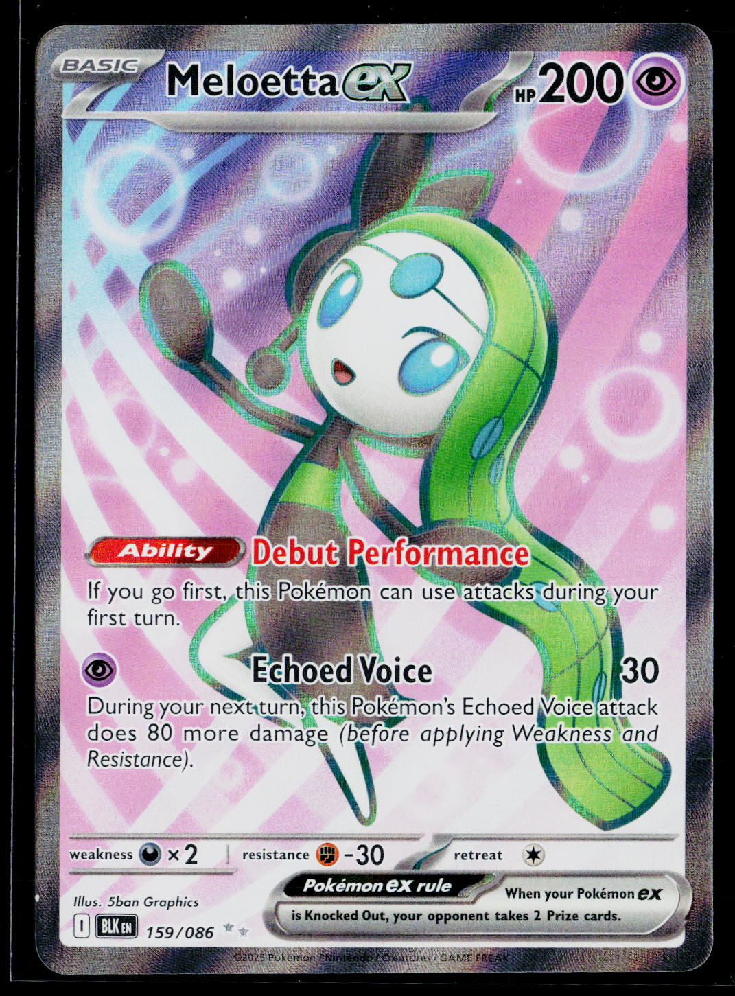 Meloetta ex - 159/086