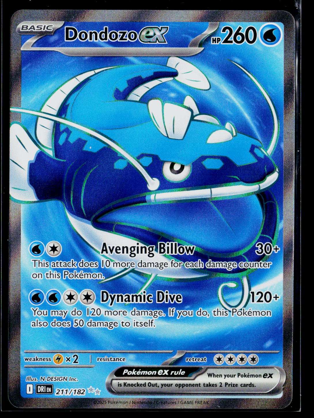 Dondozo ex - 211/182
