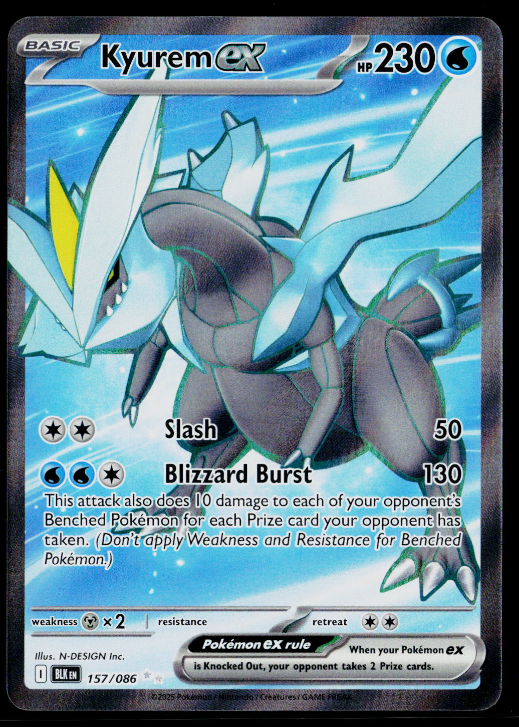 Kyurem ex - 157/086