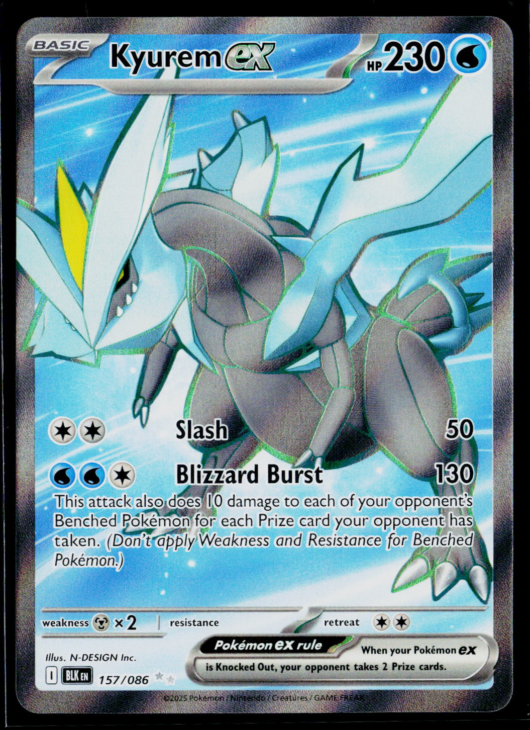 Kyurem ex - 157/086