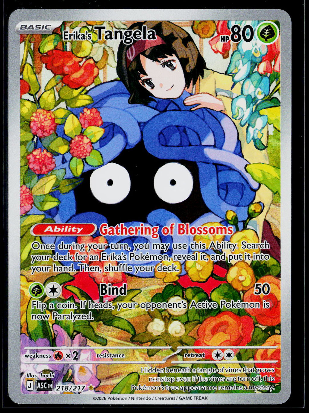 Erika's Tangela - 218/217