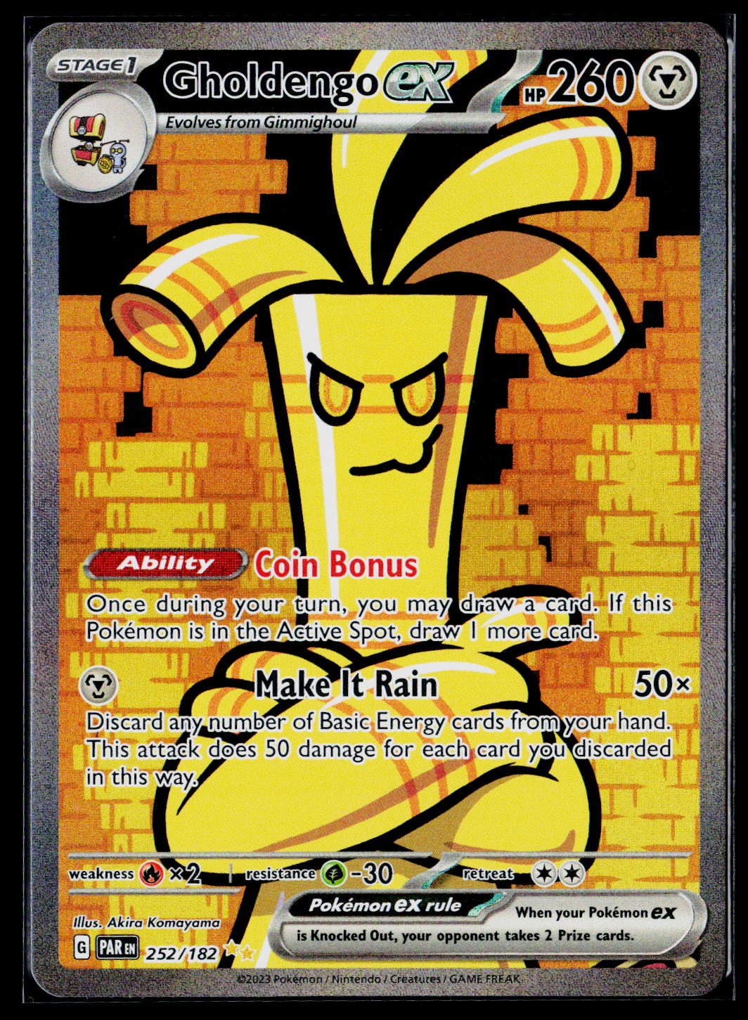 Gholdengo ex - 252/182