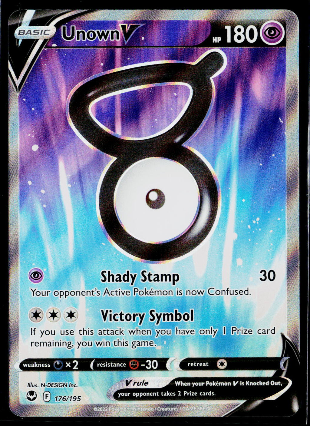 Unown V (Full Art)