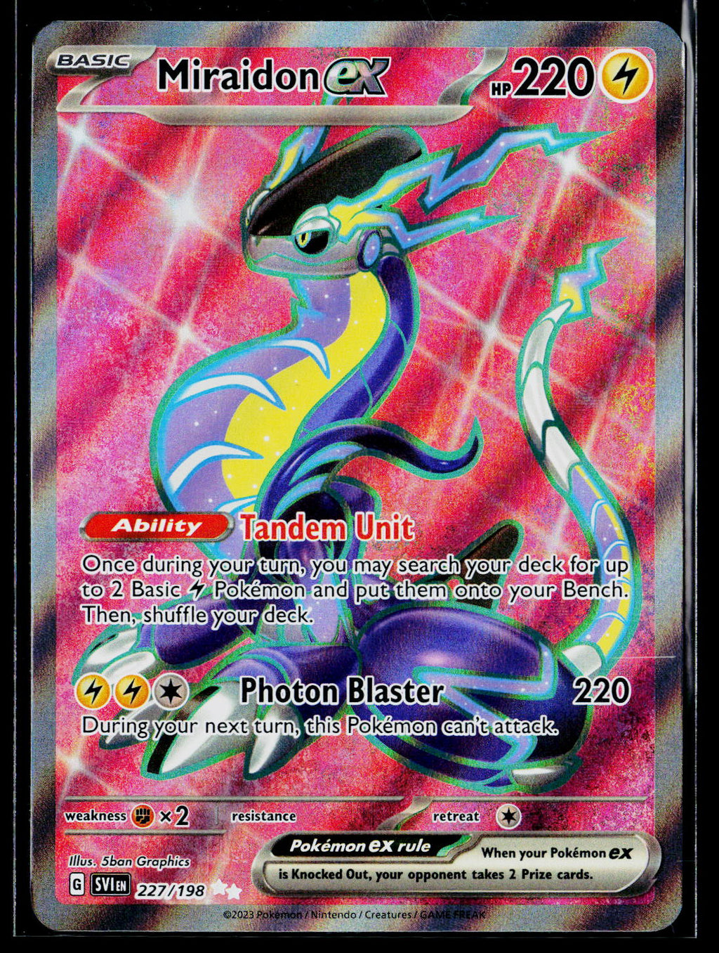 Miraidon ex - 227/198