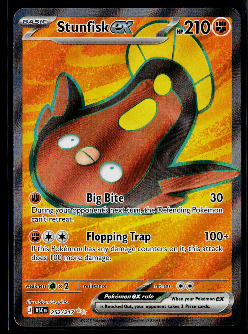 Stunfisk ex - 252/217