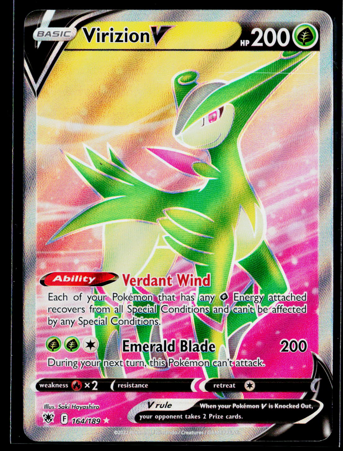 Virizion V (Full Art)