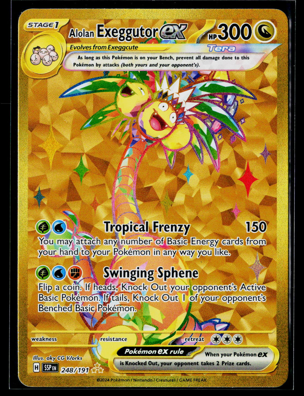 Alolan Exeggutor ex - 248/191
