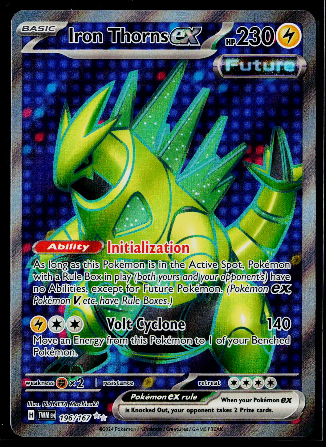 Iron Thorns ex - 196/167