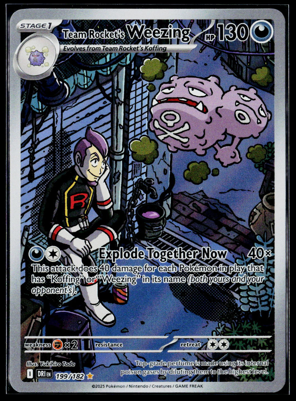 Team Rocket's Weezing - 199/182