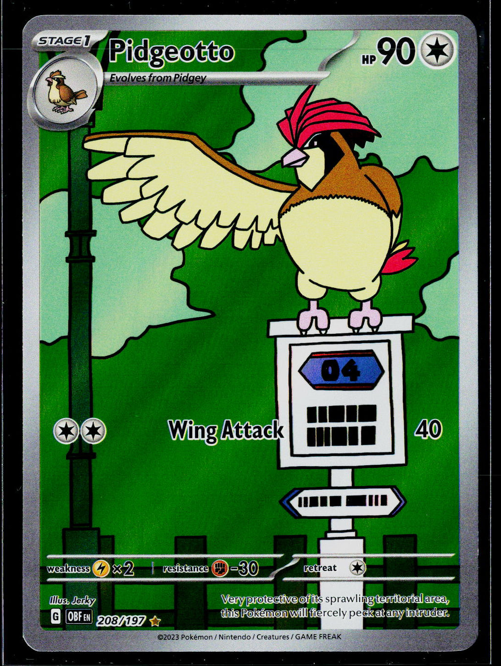 Pidgeotto - 208/197