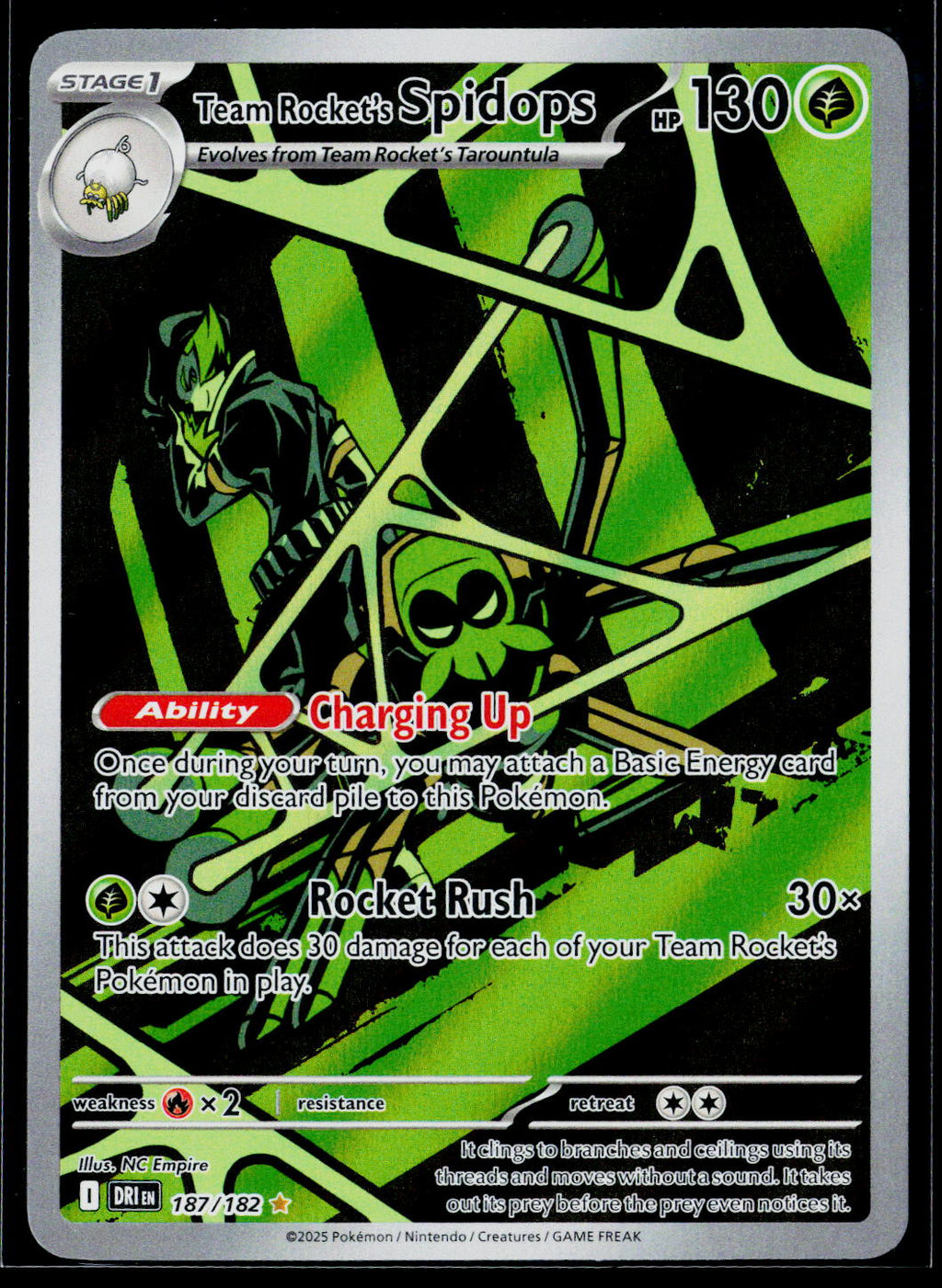Team Rocket's Spidops - 187/182