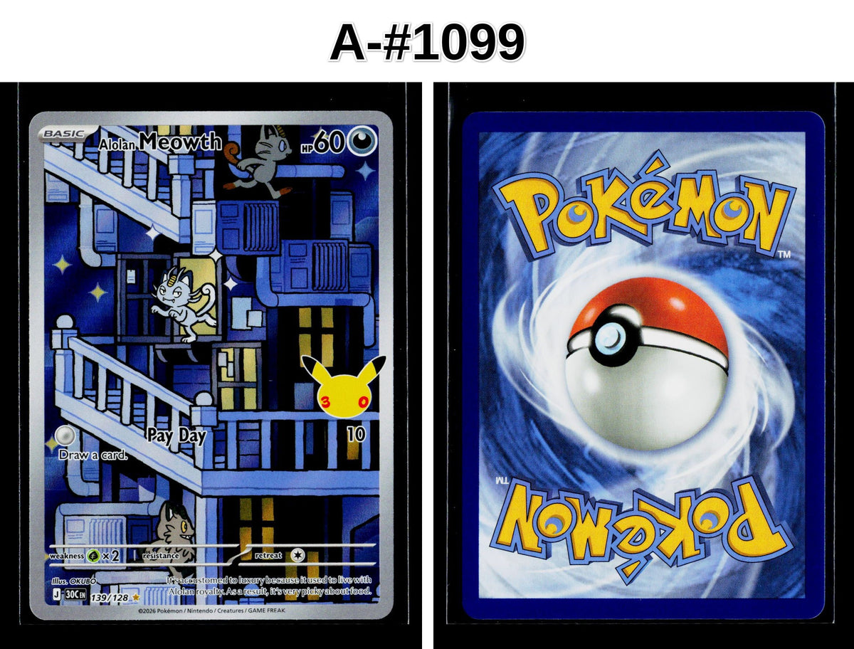 Front + Back scan | Near Mint / A-#1099 / Holofoil