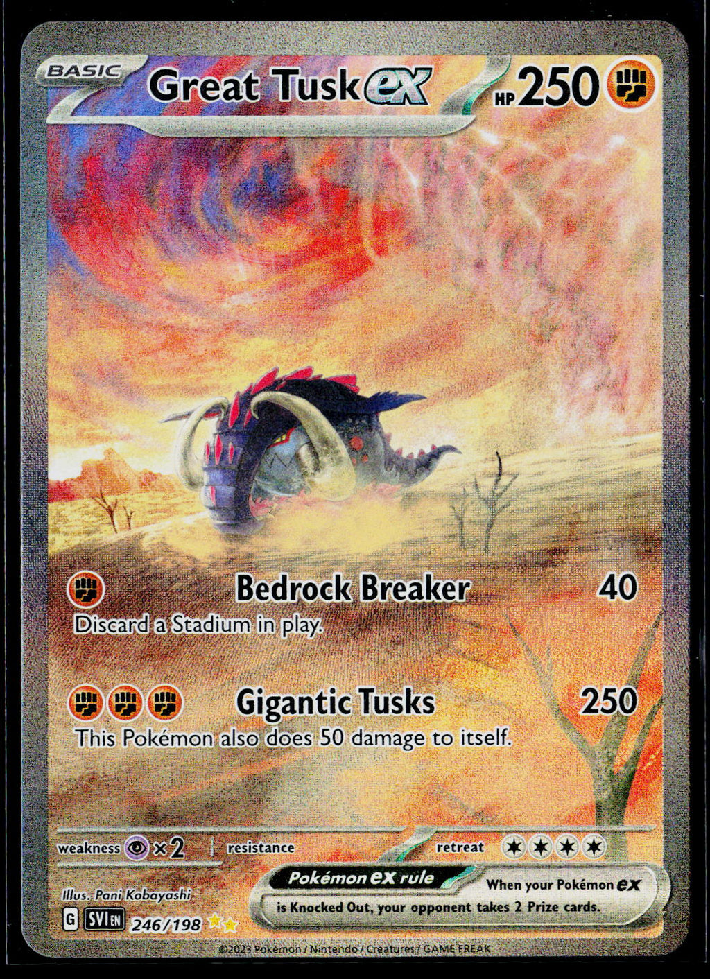 Great Tusk ex - 246/198