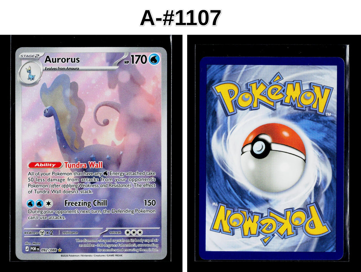 Front + Back scan | Near Mint / A-#1107 / Holofoil