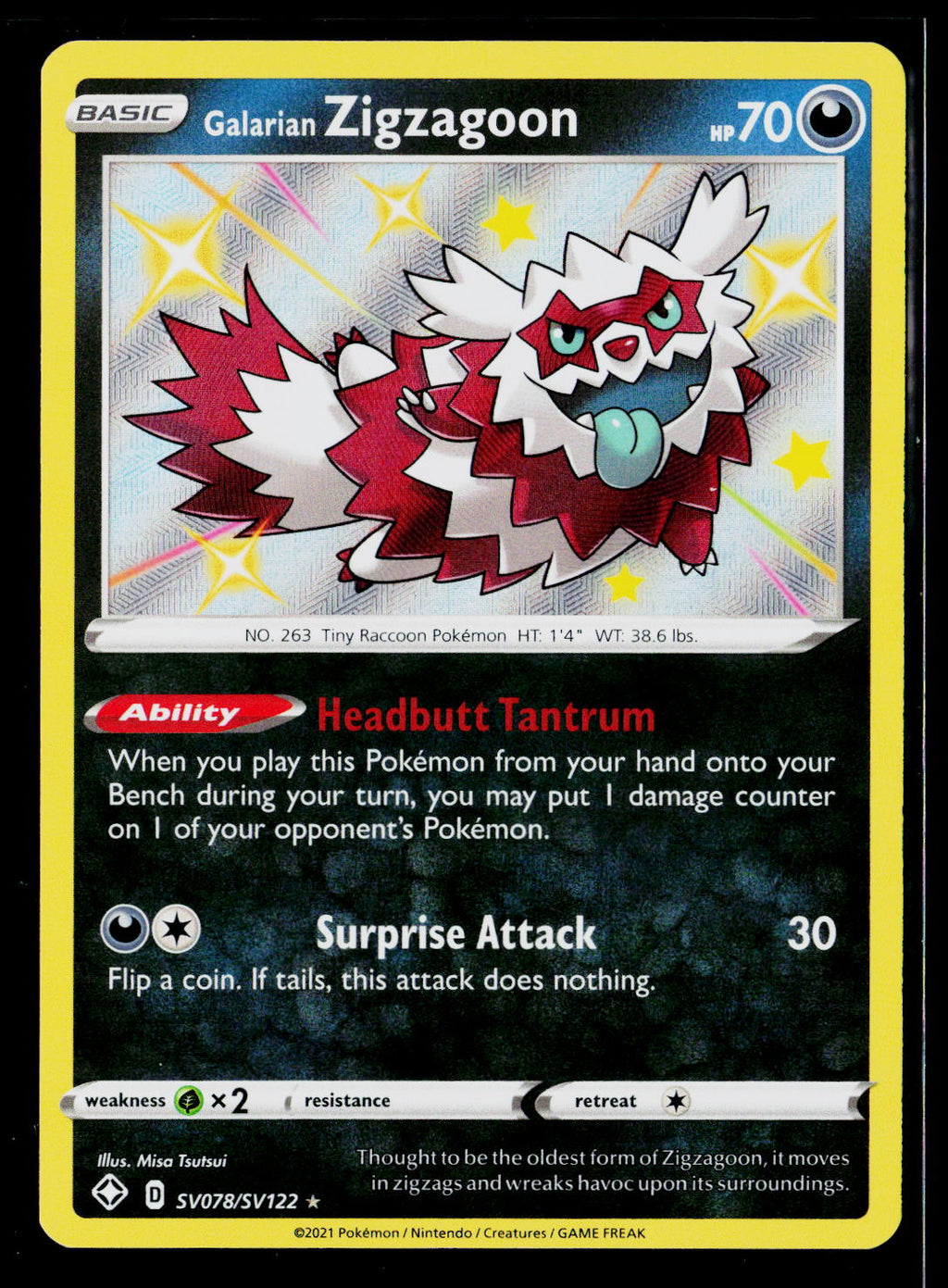 Galarian Zigzagoon