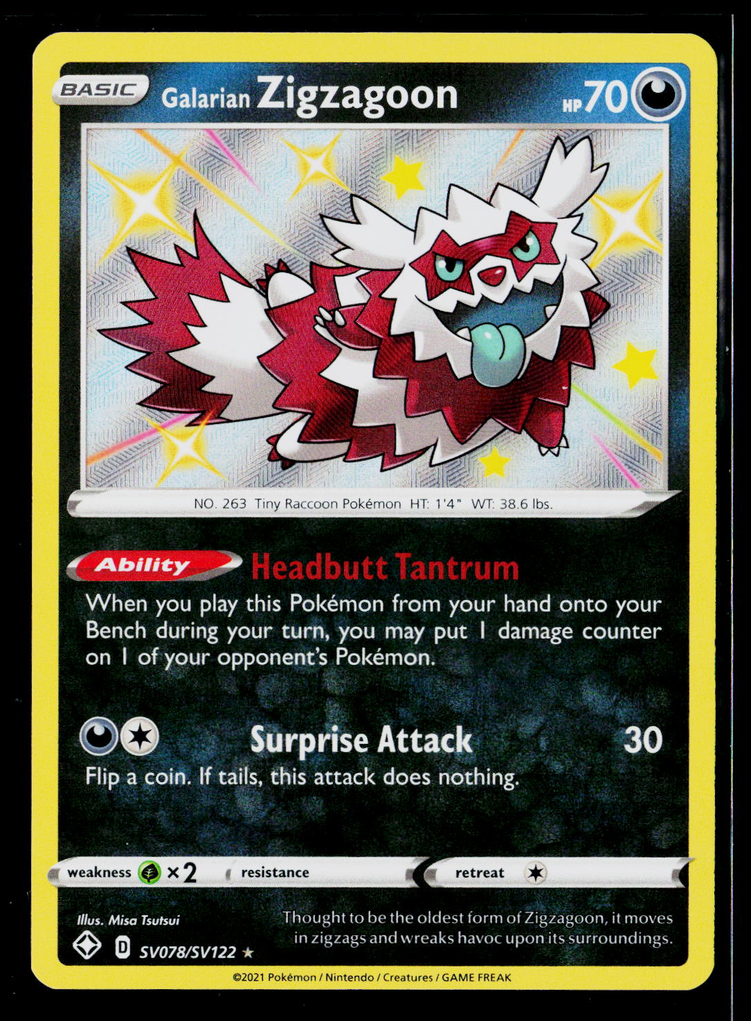 Galarian Zigzagoon