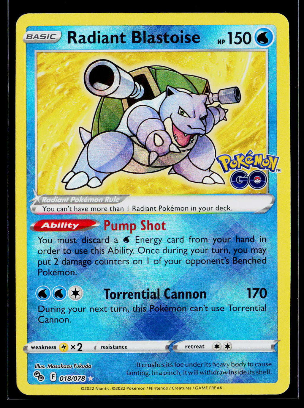 Radiant Blastoise