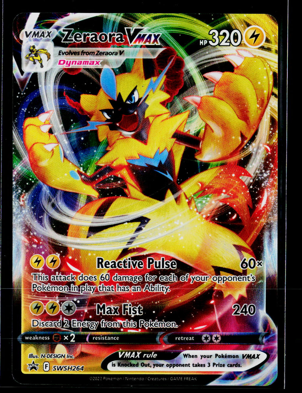 Zeraora VMAX - SWSH264
