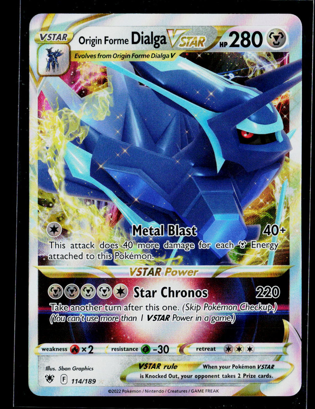 Origin Forme Dialga VSTAR