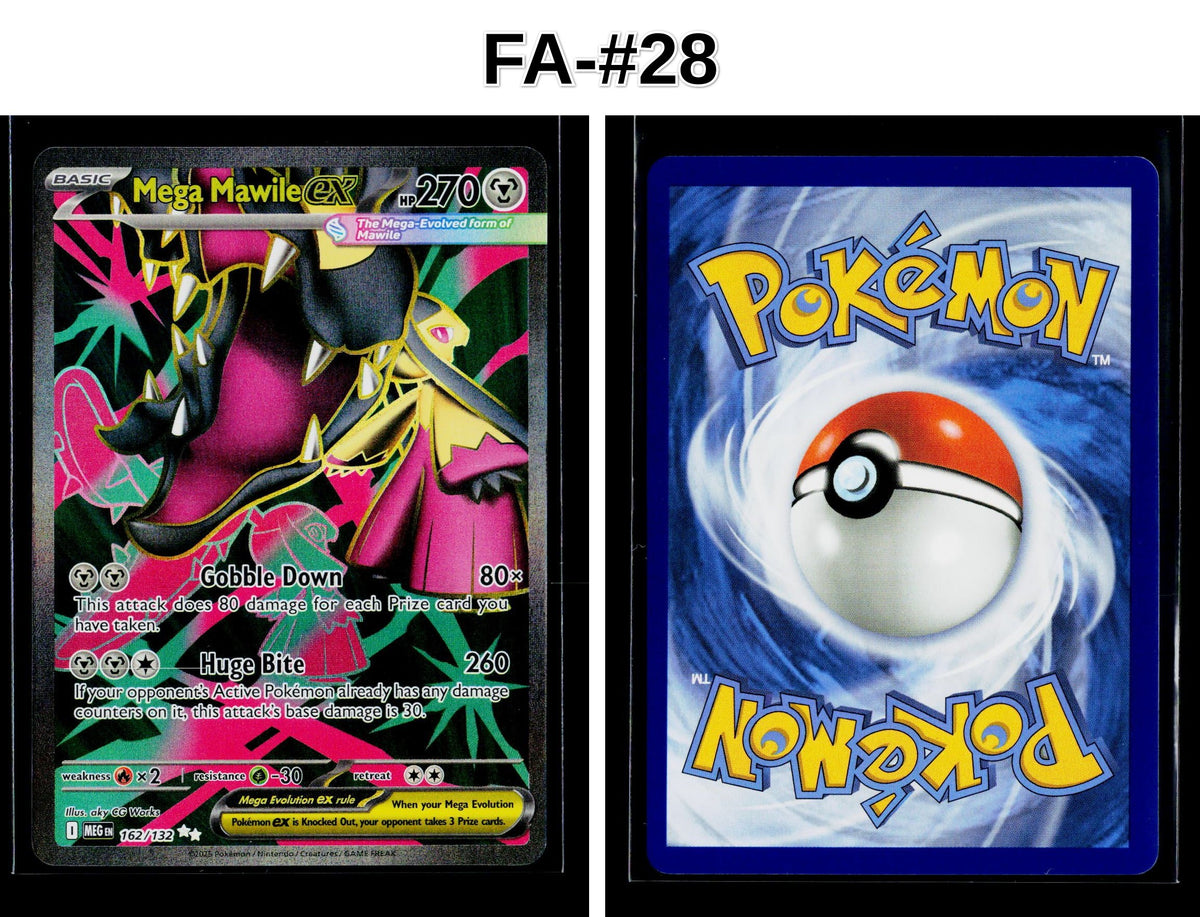 Front + Back scan | Near Mint / FA-#28 / Holofoil