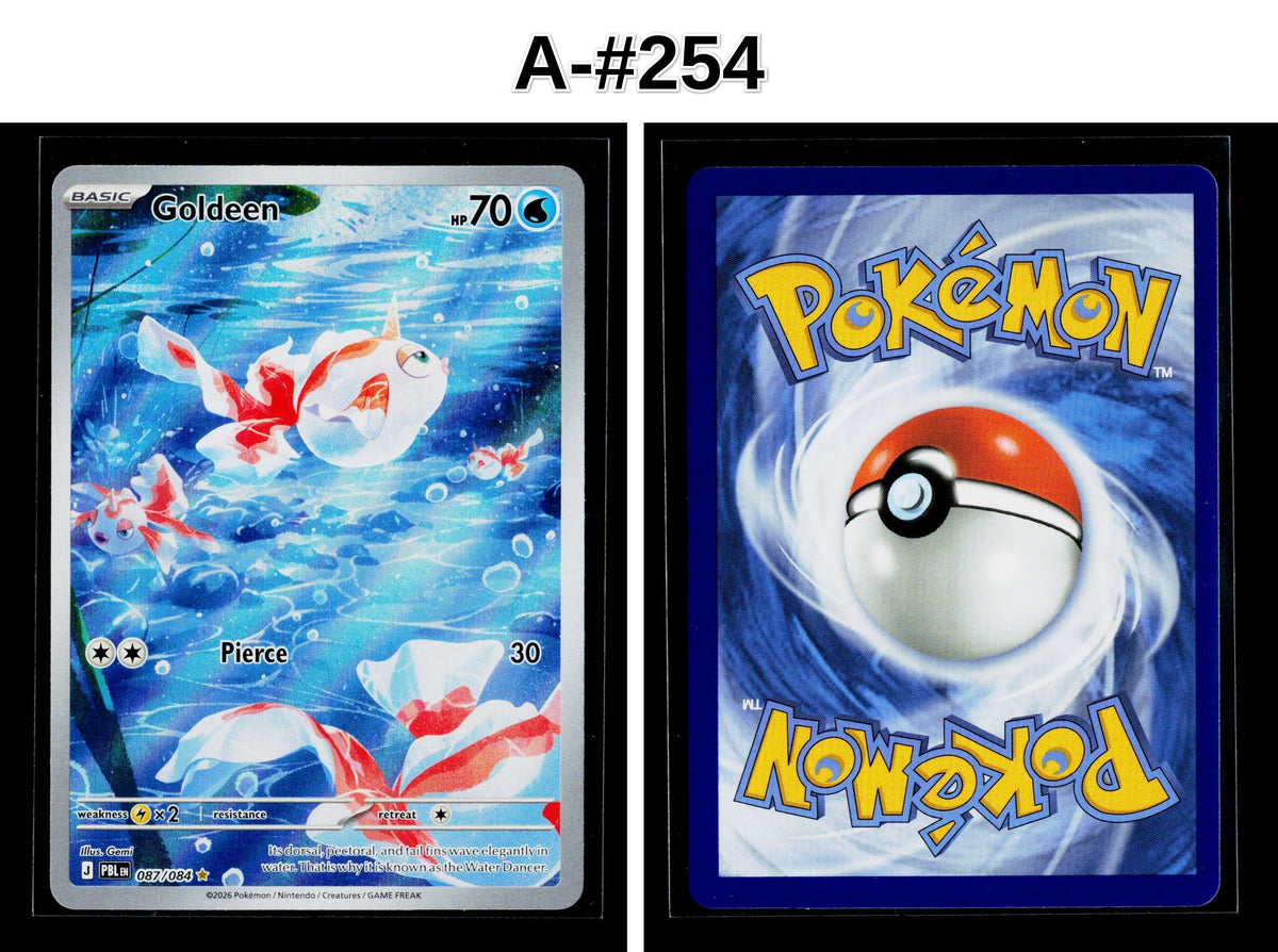 Front + Back scan | Near Mint / A-#254 / Holofoil