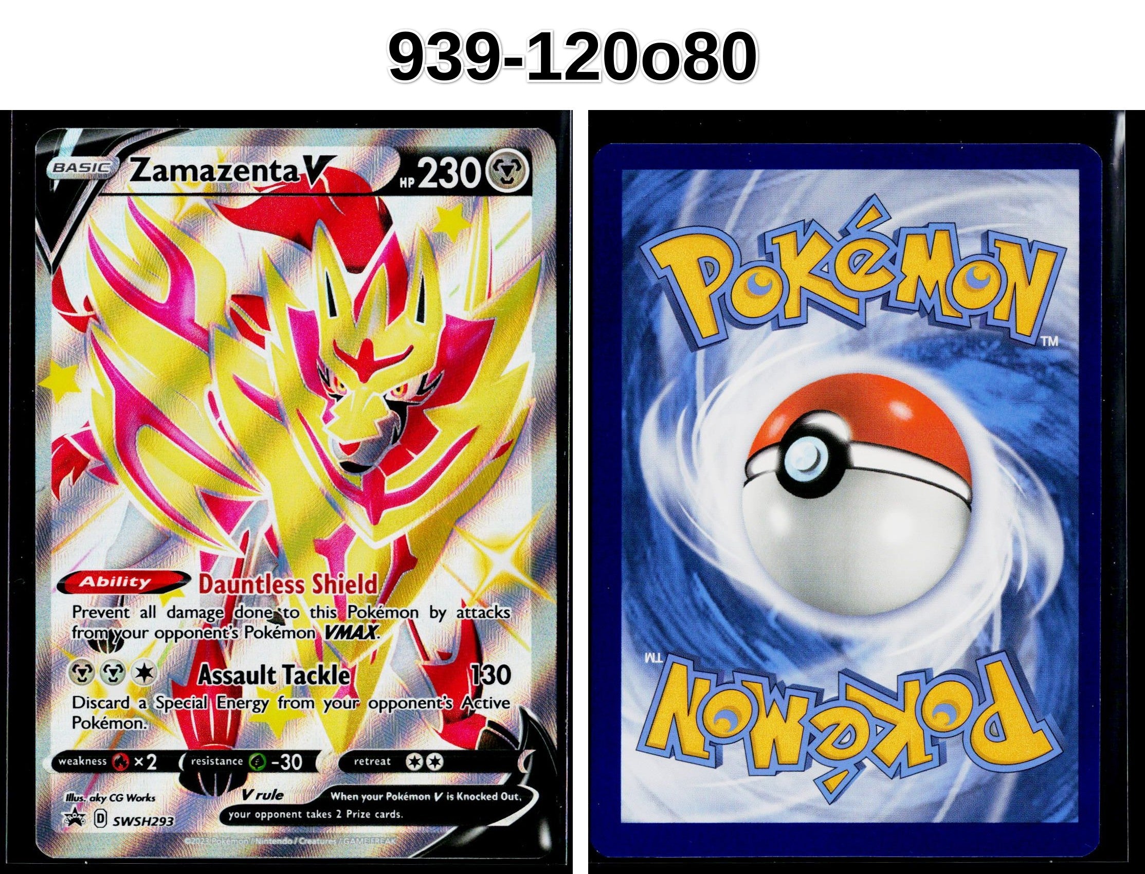 Front + Back scan