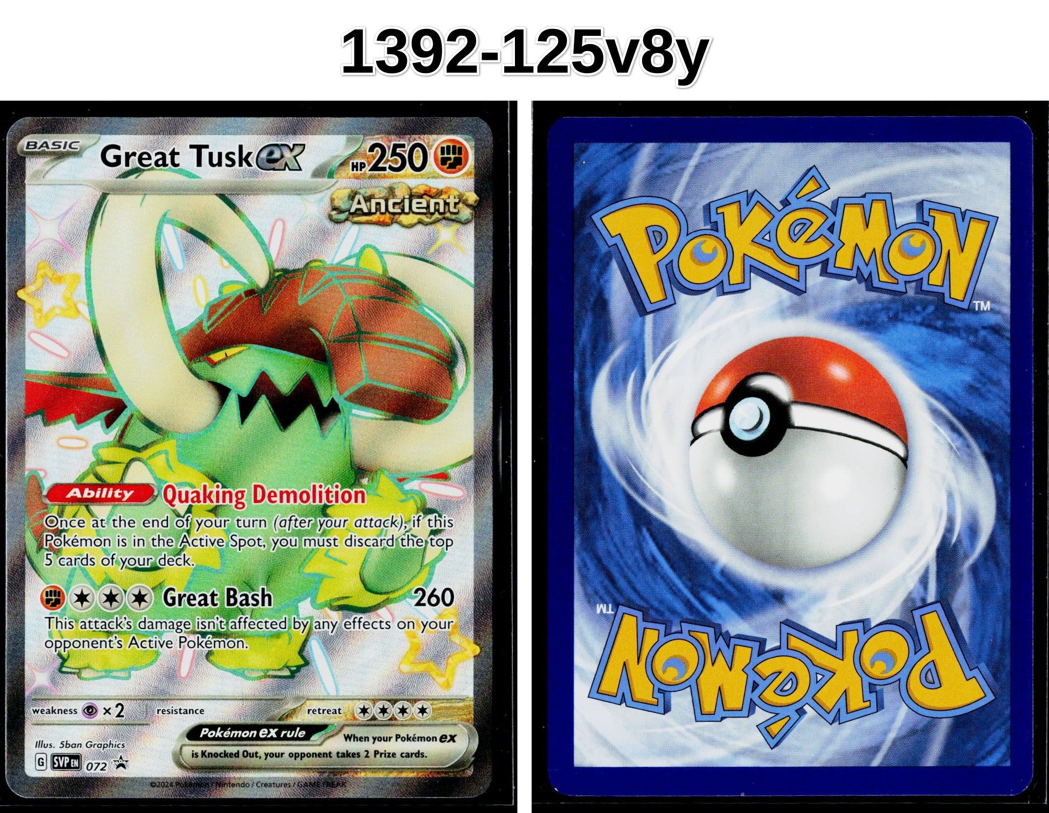Front + Back scan