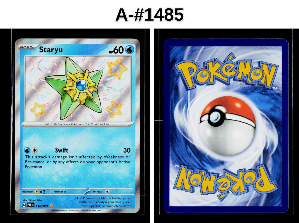 Front + Back scan | Near Mint / A-#1485 / Holofoil
