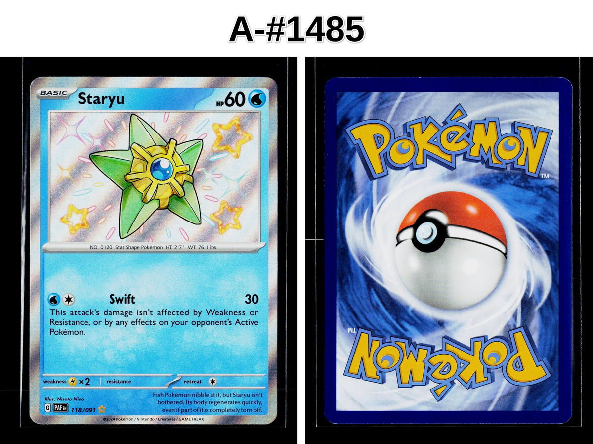 Front + Back scan | Near Mint / A-#1485 / Holofoil
